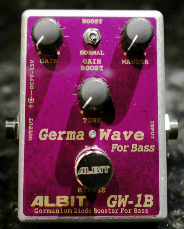 ALBIT GERMANIUM DIODE BOOSTER FOR BASS / GW-1B（新品）【楽器検索 