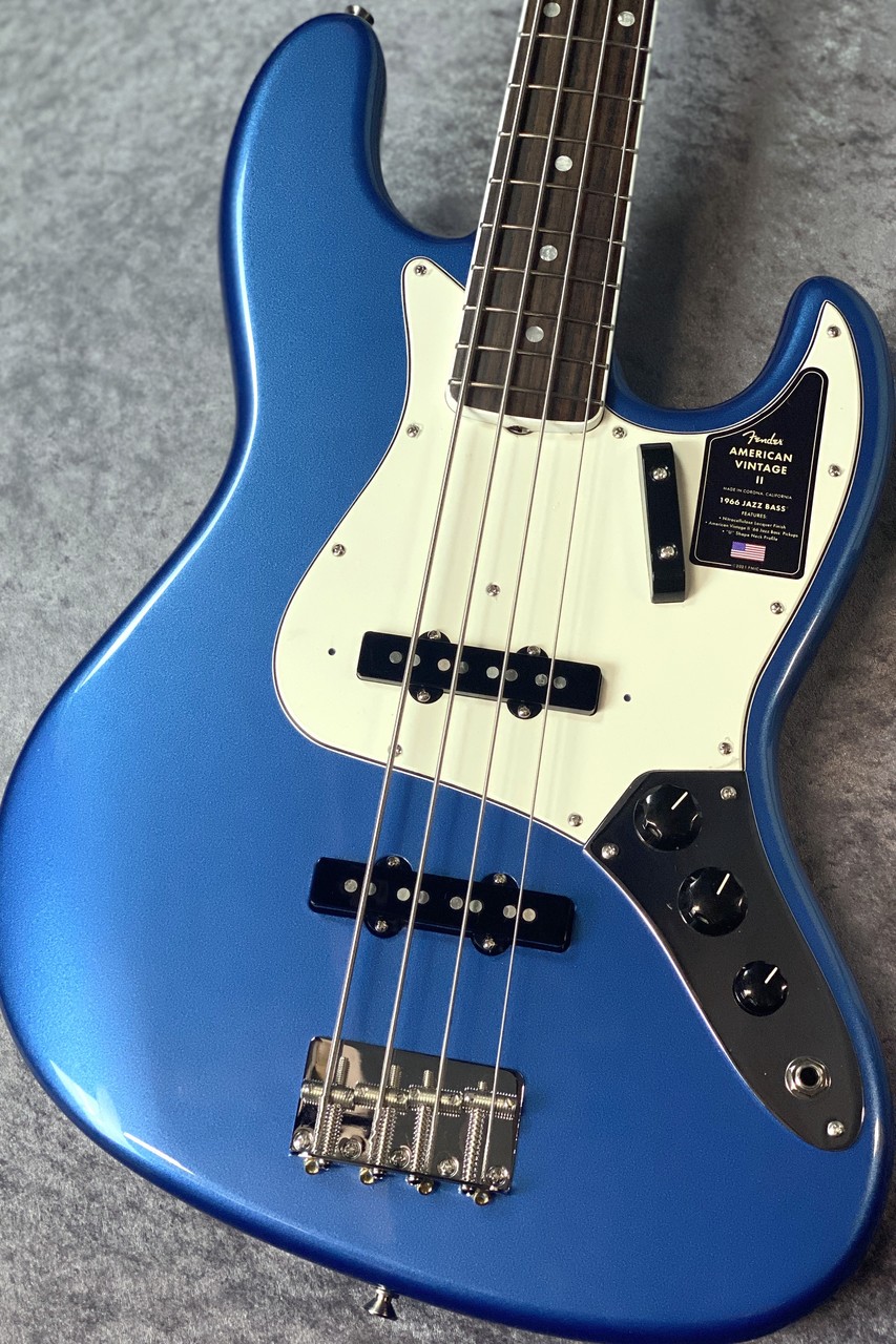 Fender American Vintage II 1966 Jazz Bass - Lake Placid Blue
