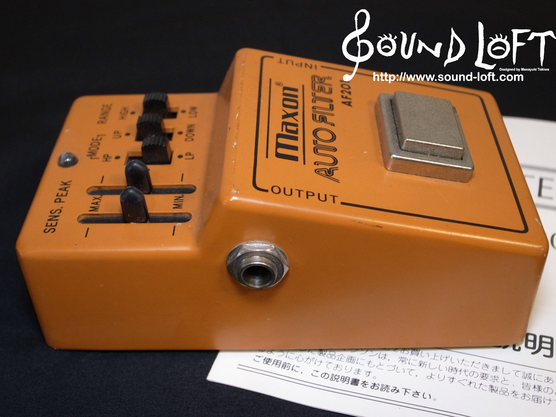 Maxon AF201 Auto Filter（ビンテージ）【楽器検索デジマート】
