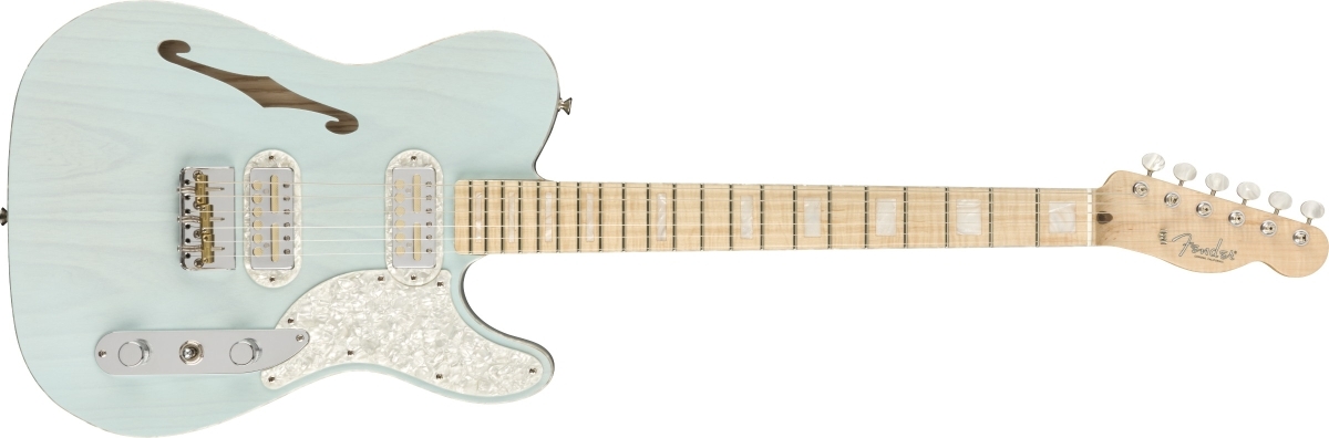 Fender Parallel Universe II Tele Magico Maple Fingerboard Transparent  Daphne Blue フェンダー【梅田店】（新品/送料無料）【楽器検索デジマート】