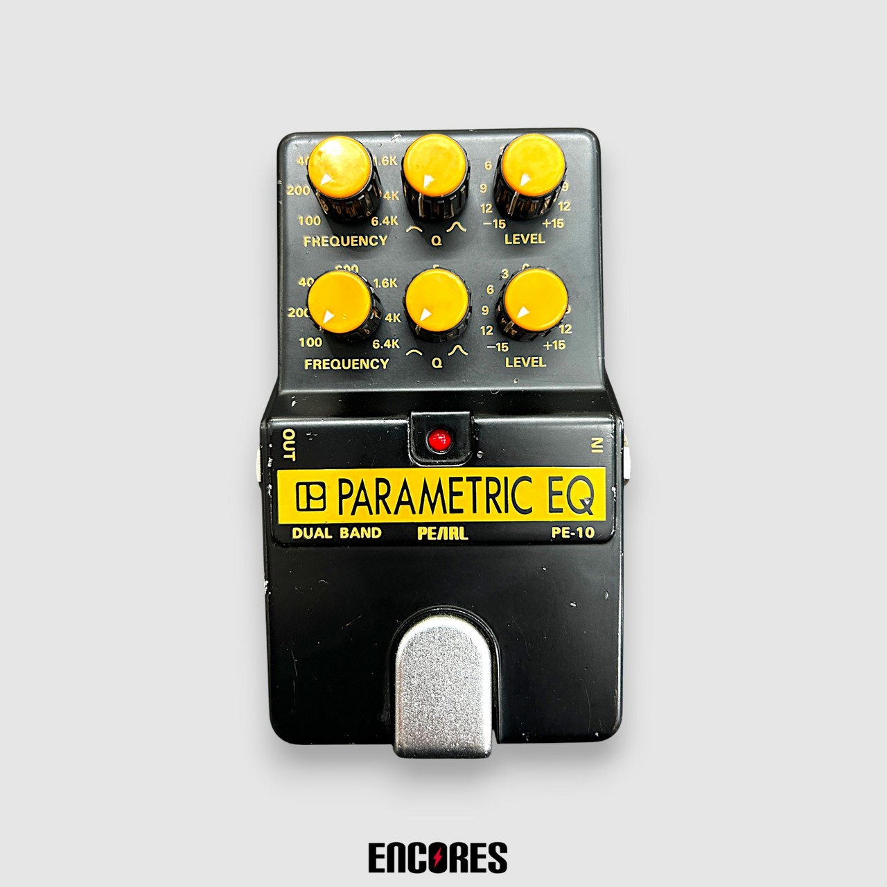 希少Pearl PE-10 Parametric EQデュアルバンドEQ 日本製 Pearl PE-10 DUAL BAND PARAMETRIC EQ イコライザー（中古）【楽器検索