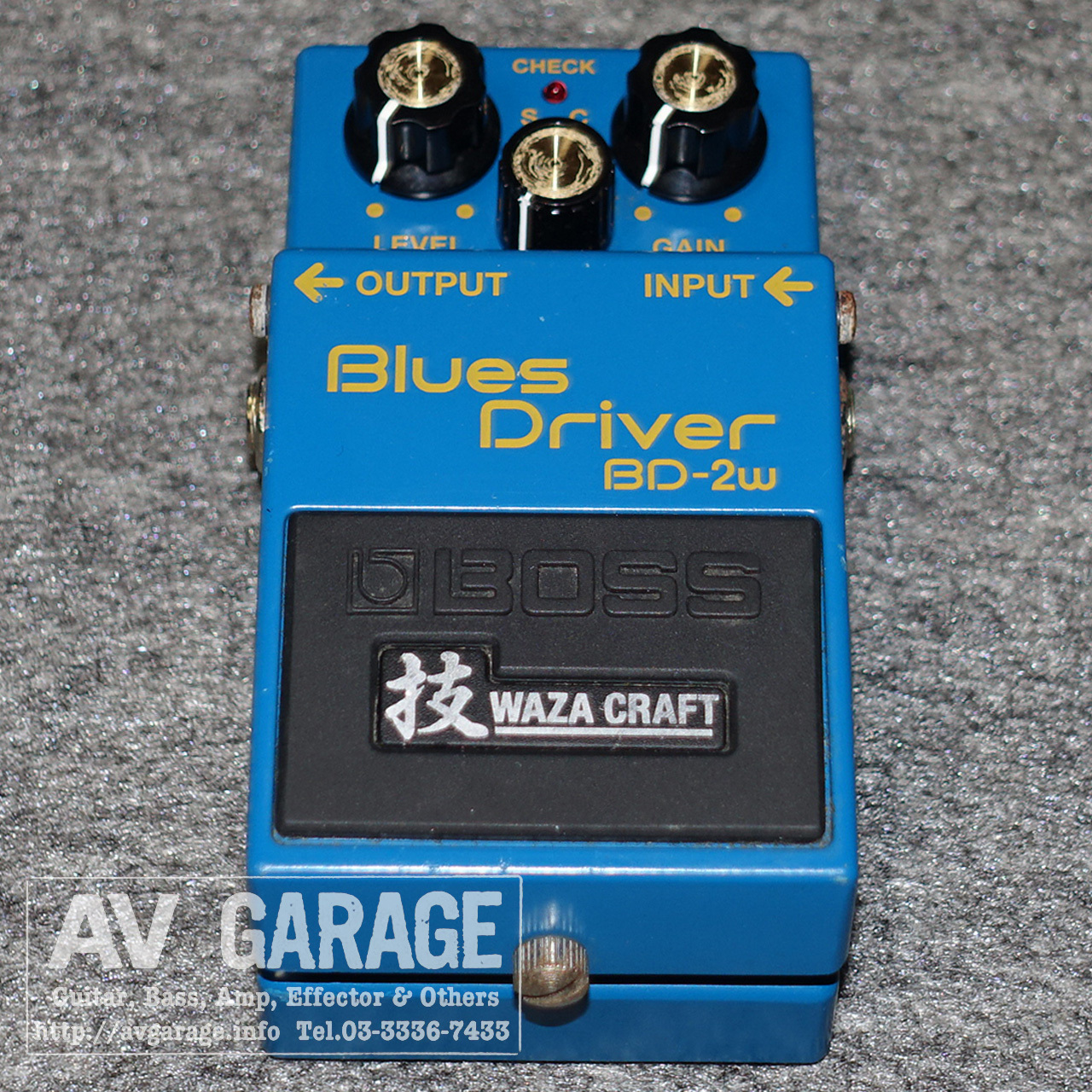 BOSS BD-2W Blues D 技 WAZA CRAFT 銀ネジ Boss BD-2W Waza Craft