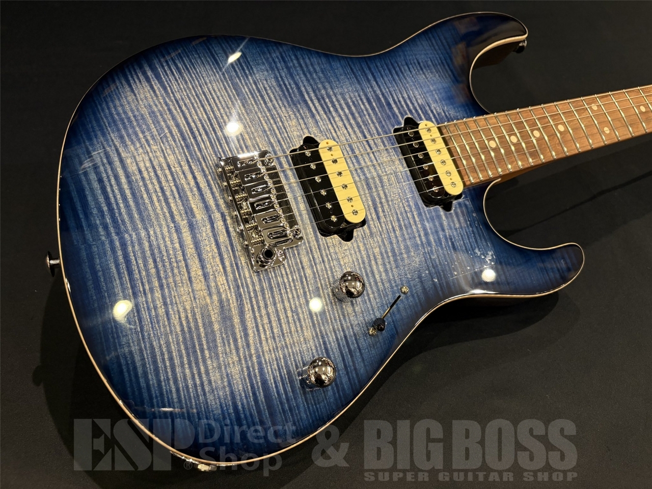Suhr Modern Plus Ash (2026) / Faded Trans Whale Blue Burst/PF