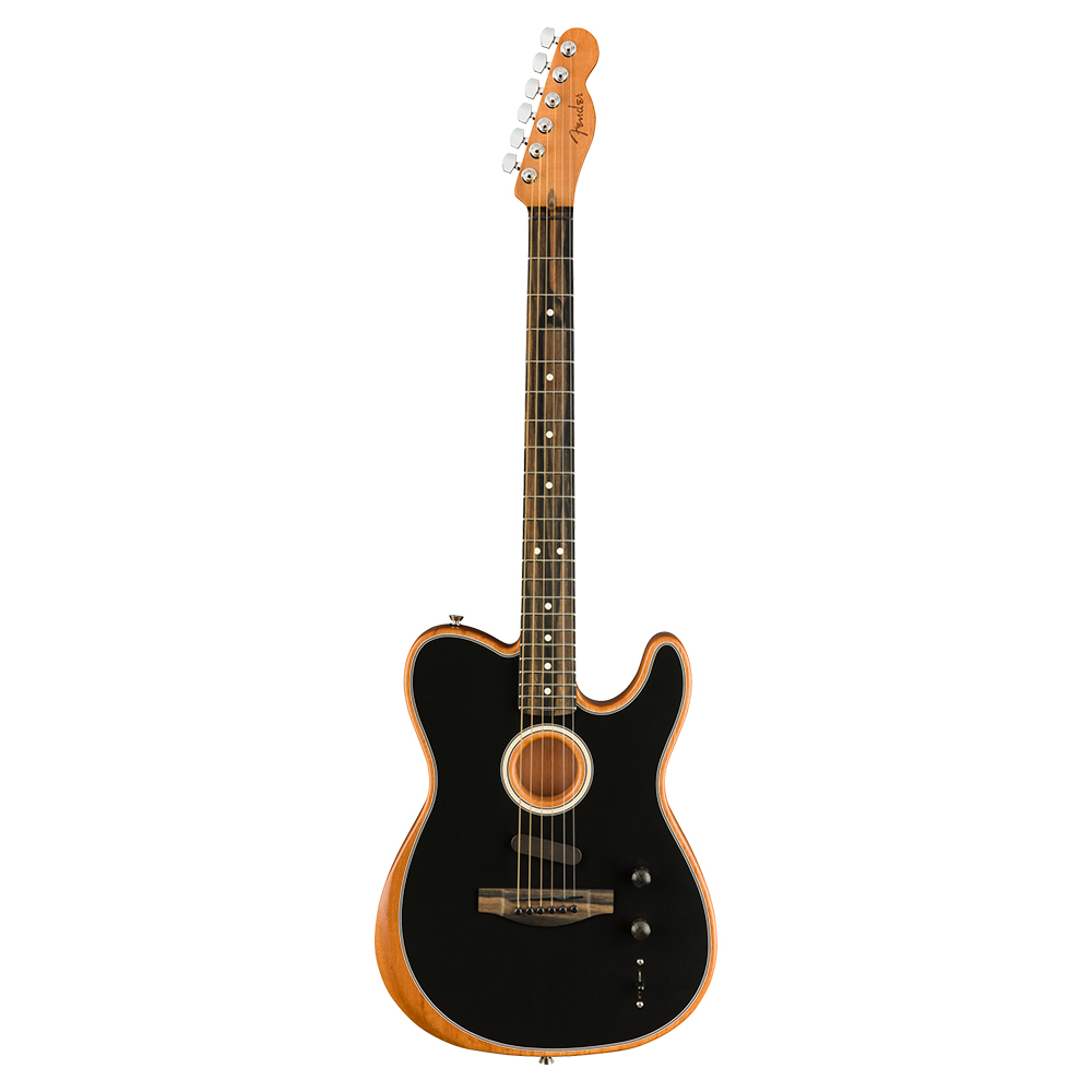 Fender フェンダー American Acoustasonic Telecaster Black エレクトリックアコースティック ギター（新品/送料無料）【楽器検索デジマート】