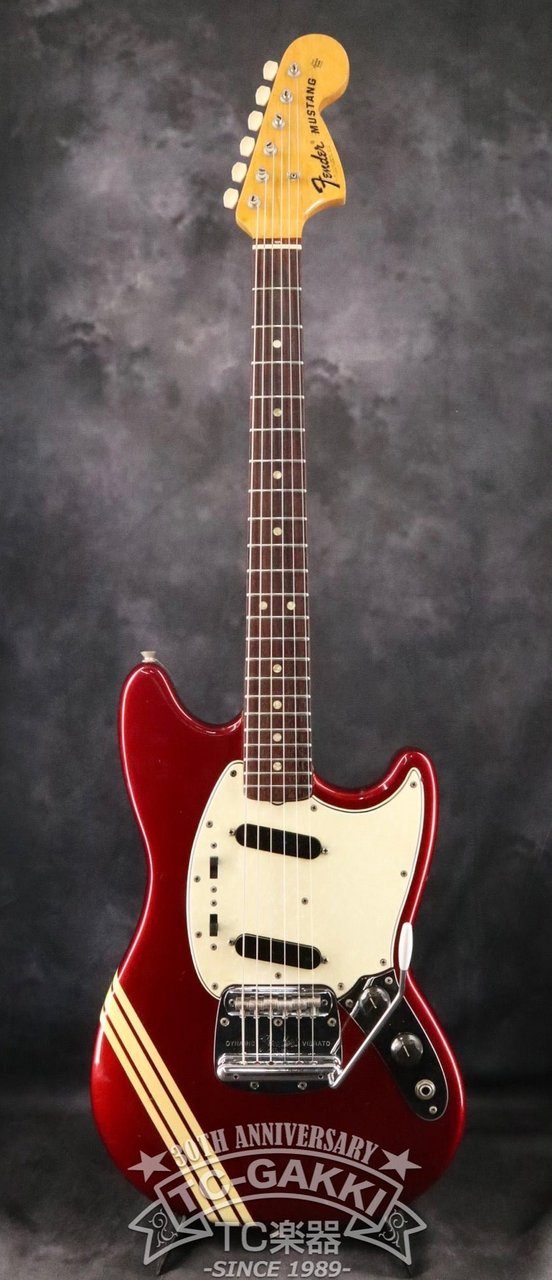 Fender 1973 Mustang Competition Red（ビンテージ）【楽器検索