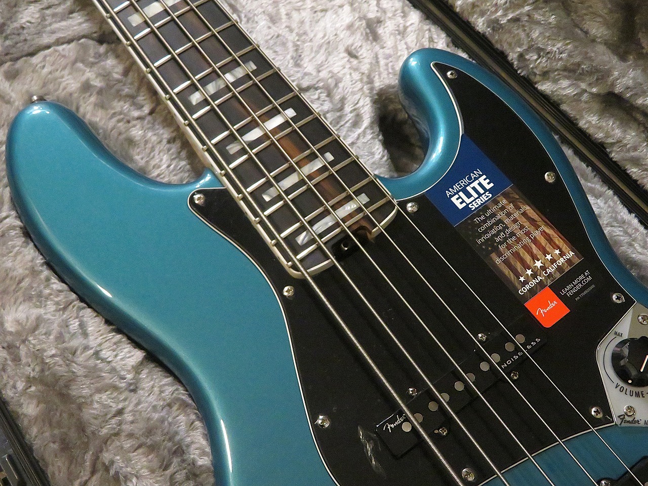 Fender 【美品USED】American Elite Jazz Bass V - Ocean Turquoise Fender 【美品USED】American Elite Jazz Bass V - Ocean Turquoise