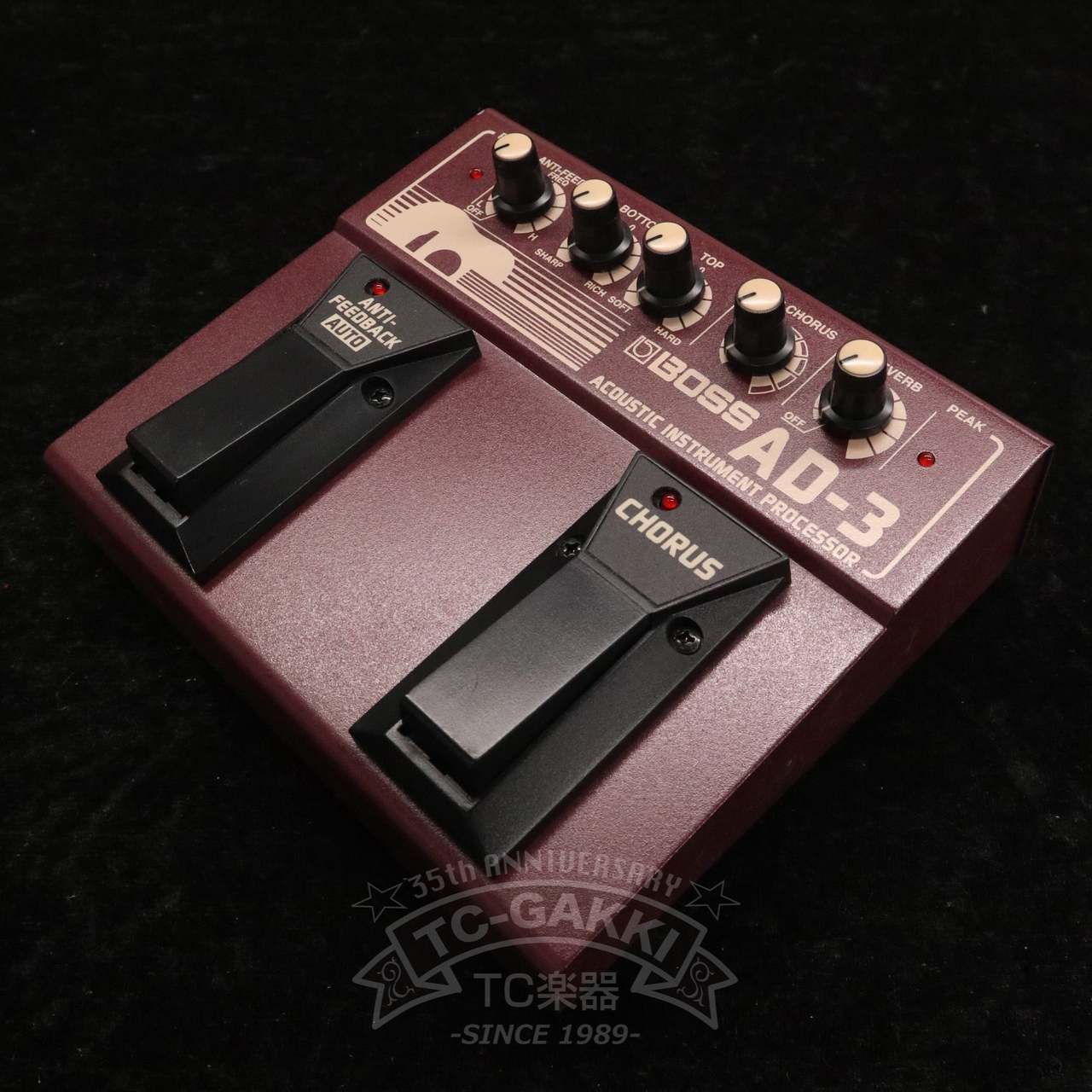 BOSS AD-3 ACOUSTIC INSTRUMENT PROCESSOR（中古）【楽器検索デジマート】