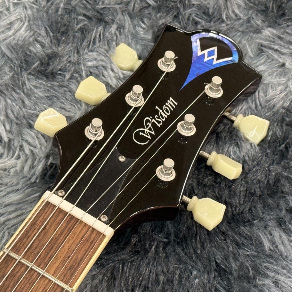 Wisdom Guitars DC7 Moon Black 【Made in Japan】【흠집 있음 특가】 사진 7