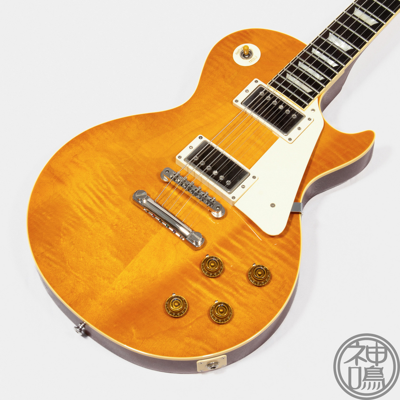 ギター Navigator N-LP Figured Maple Lemon Drop Navigator N-LP-STD BRW / Lemon Drop（中古/送料無料）【楽器検索