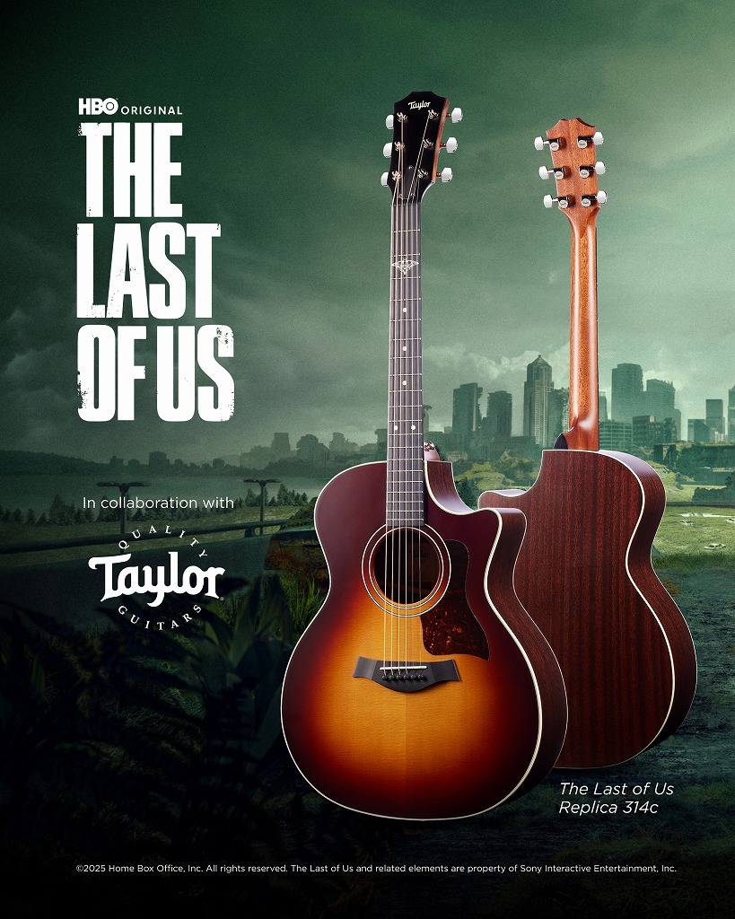 Taylor 【実機入荷! /受注生産品】Taylor 314c The Last of Us Replica