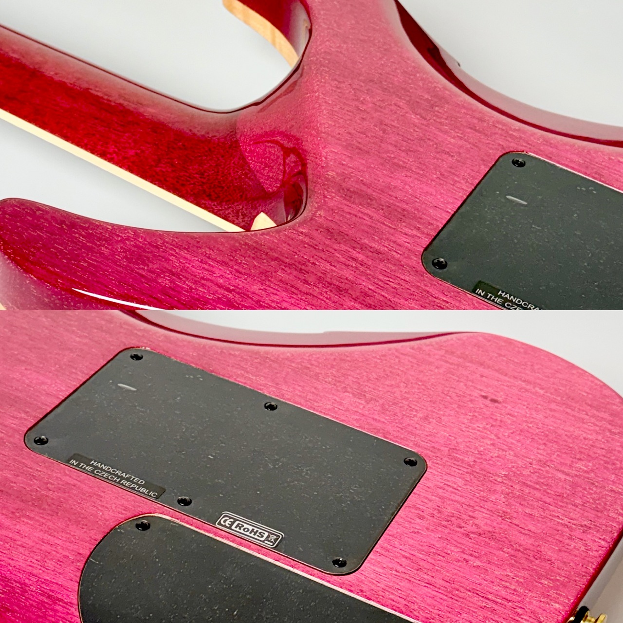 PEAVEY Adrian Vandenberg Signature Guitar -Purple Flame Maple