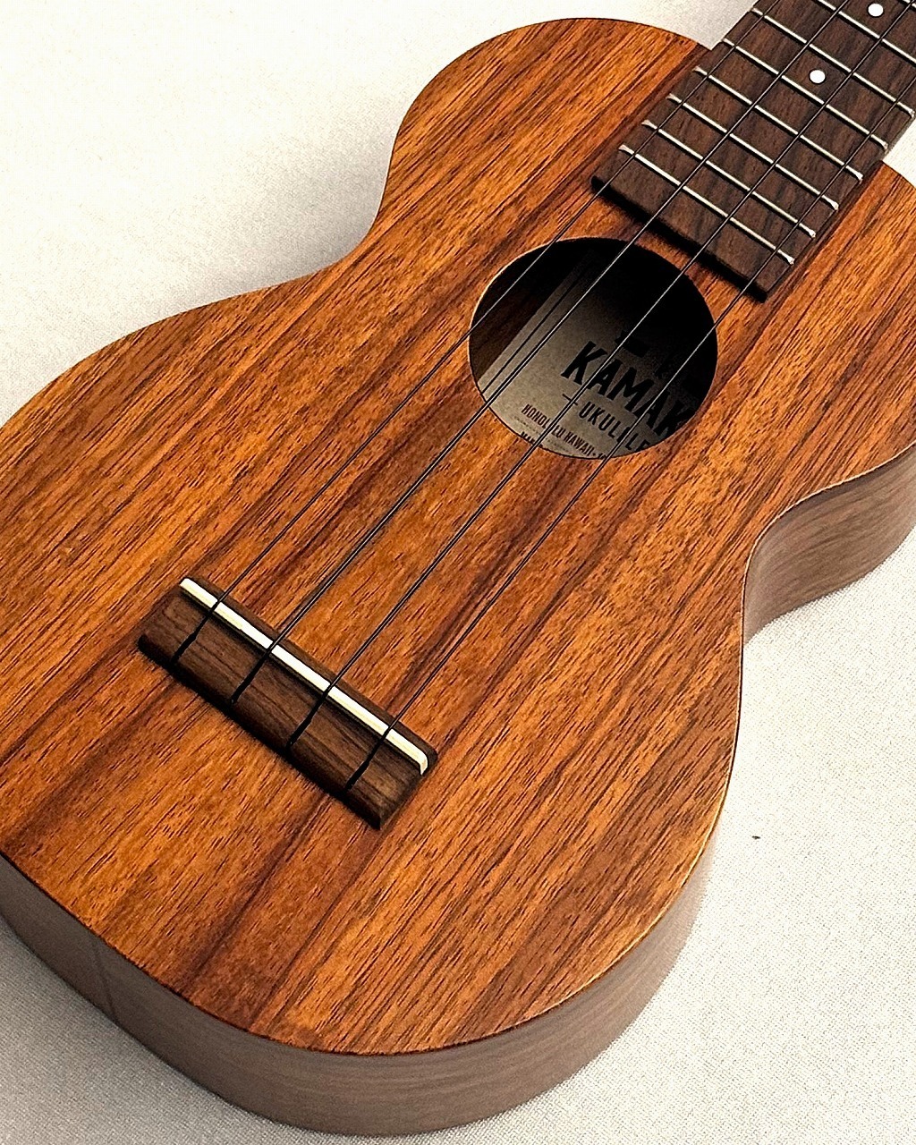Kamaka 【甘い音色と揺れ動く杢目】 HF-1 #240492 【ソプラノ】【Made