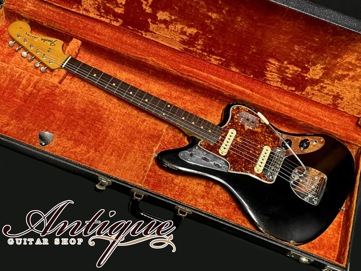 Fender Jaguar 1963年製 Sunburst with Black Over Lacquer on Top