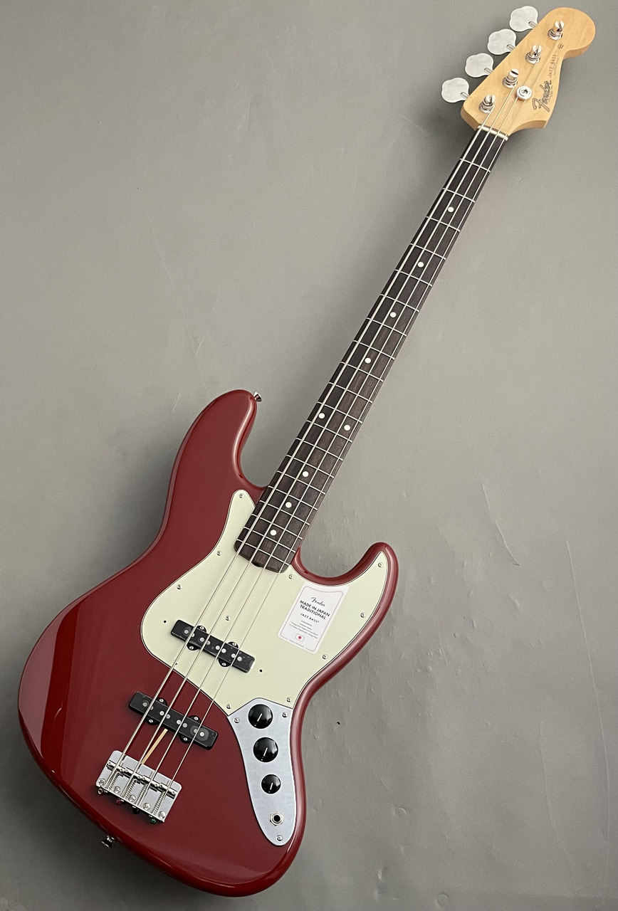 Fender 2023 Collection MIJ Traditional 60s Jazz Bass -Aged Dakota 