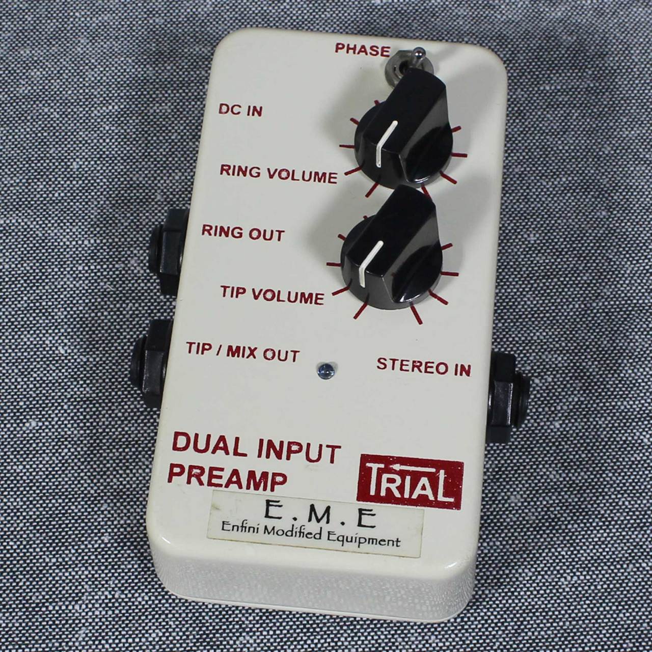 TRIAL DUAL INPUT PREAMP PRO（TRIAL DUAL INPUT PREAMP PRO-EQ