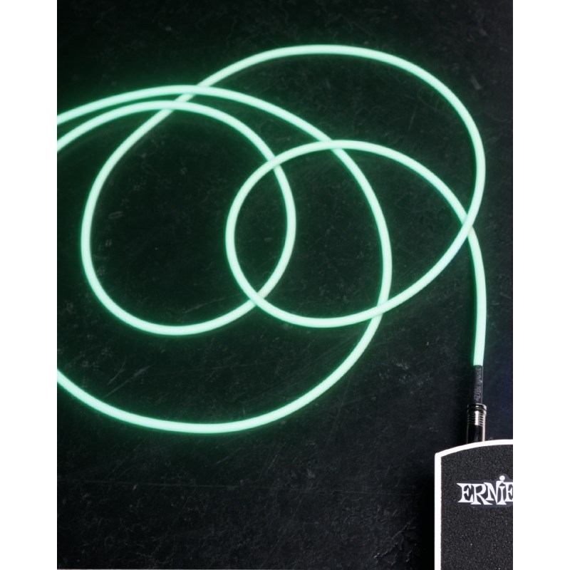 ERNIE BALL Flex Cable 20ft S/S (Glow In Dark) [#6437]（新品）【楽器検索デジマート】
