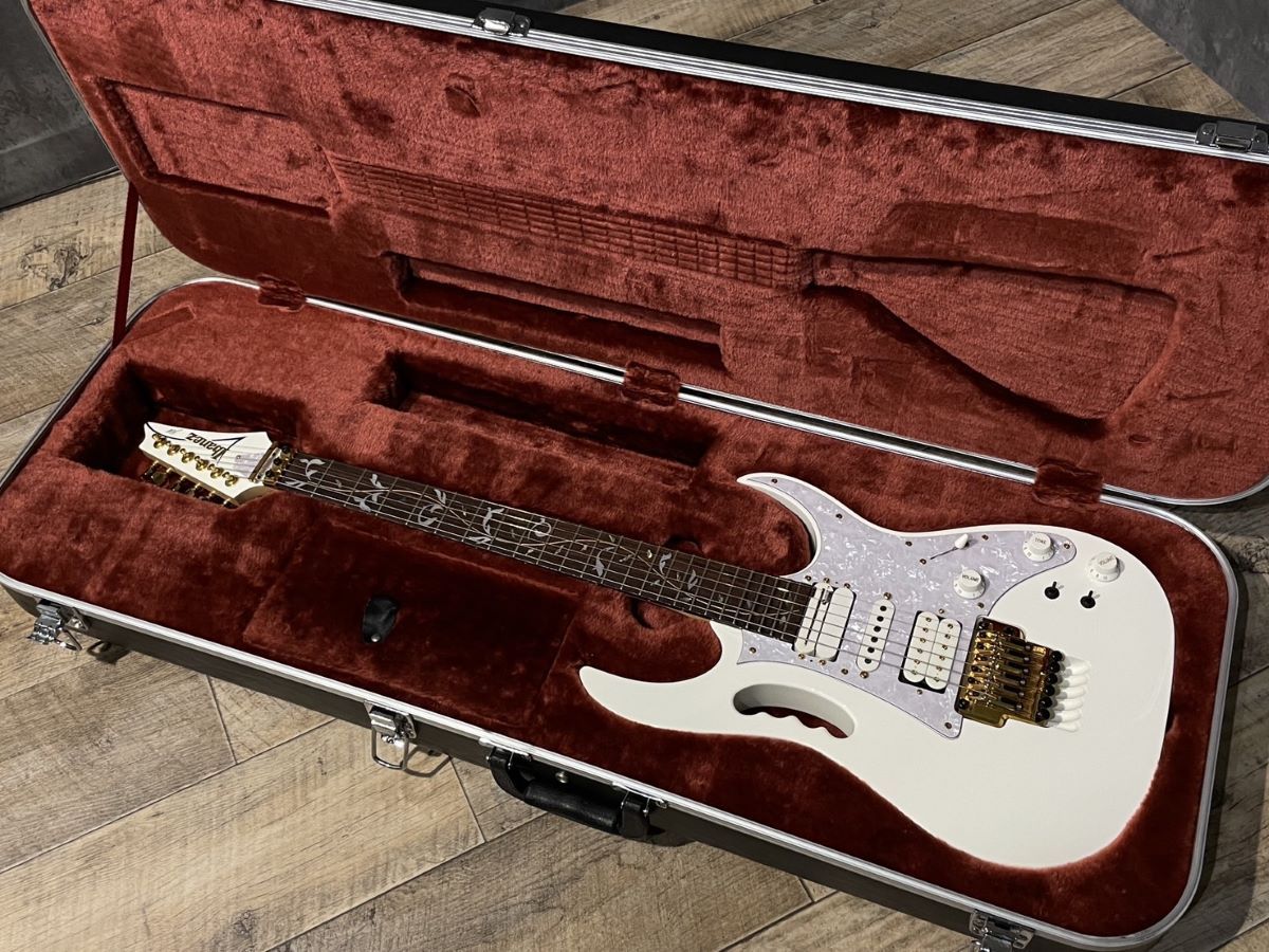 Ibanez JEM7V Sustainer Mod / White（中古/送料無料）【楽器検索