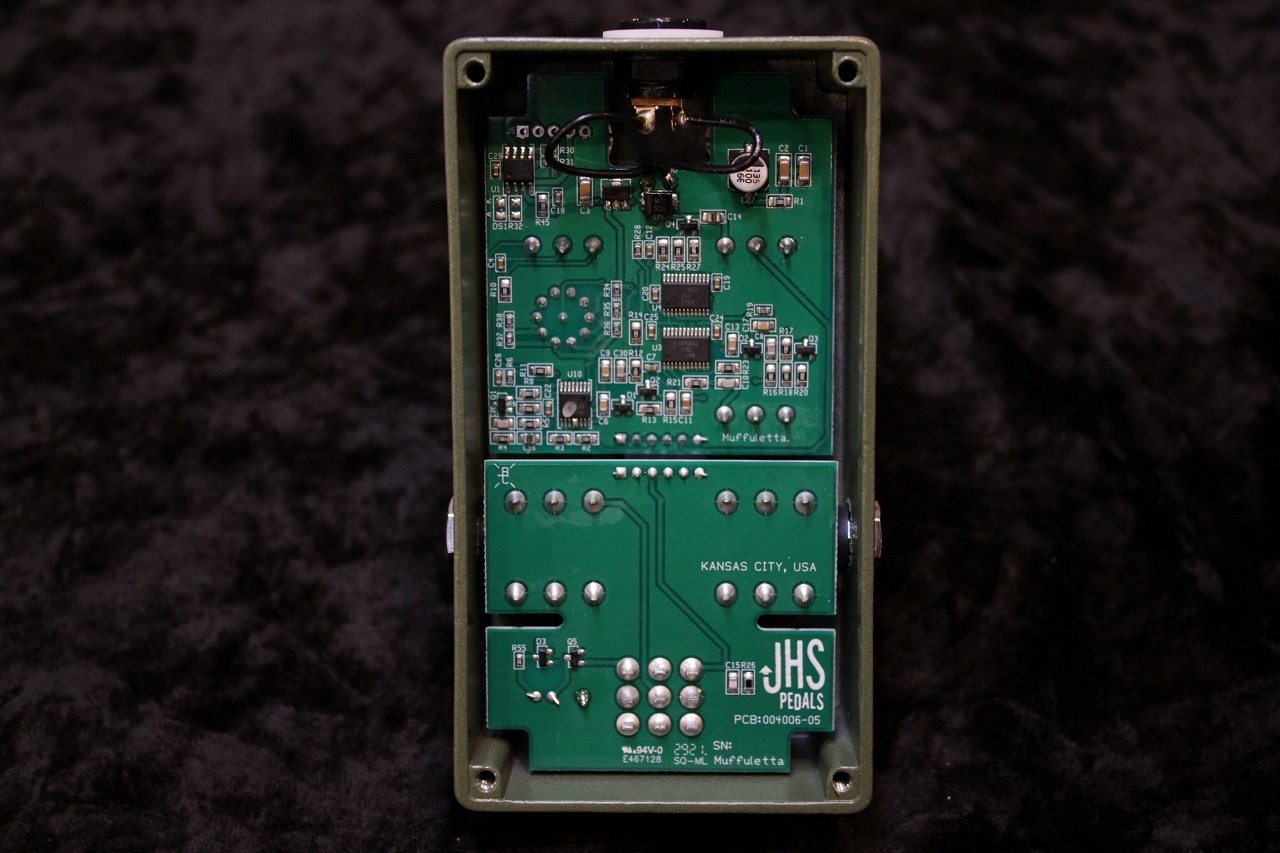 JHS Muffuletta ビッグマフ　エフェクター JHS Pedals Muffuletta - 歴代ビッグマフのトーン6種類を1台に