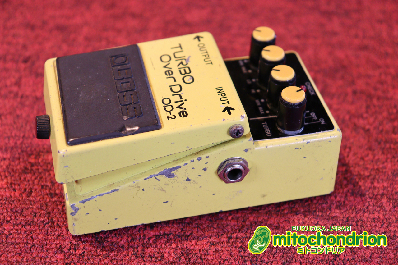 BOSS 1980年代 OD-2 / TURBO Over Drive【MADE IN JAPAN】（中古