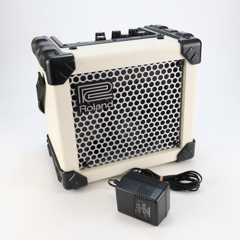 Roland 【中古】 ギターアンプ Roland ローランド MICRO CUBE WHITE コンボアンプ(中古/送料無料)【楽器検索デジマート】