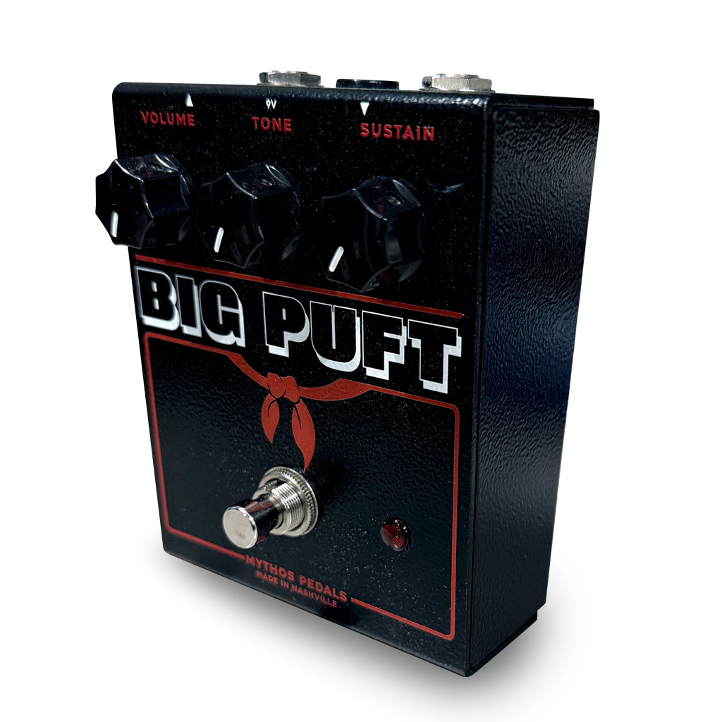 Mythos Pedals Limited 30. Big Puft Jr. Fuzz Device Black