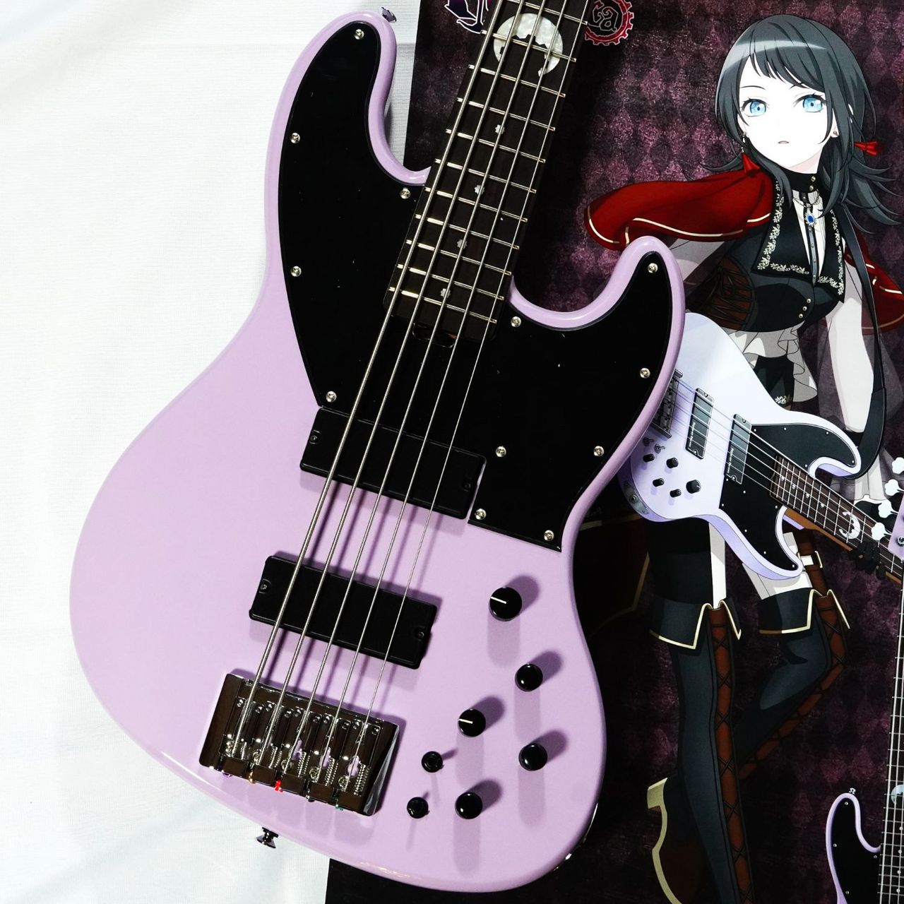 SCHECTER BC-AveMujica/Timoris 5弦エレキベース BanG Dream! バンドリ ティモリス 八幡海鈴