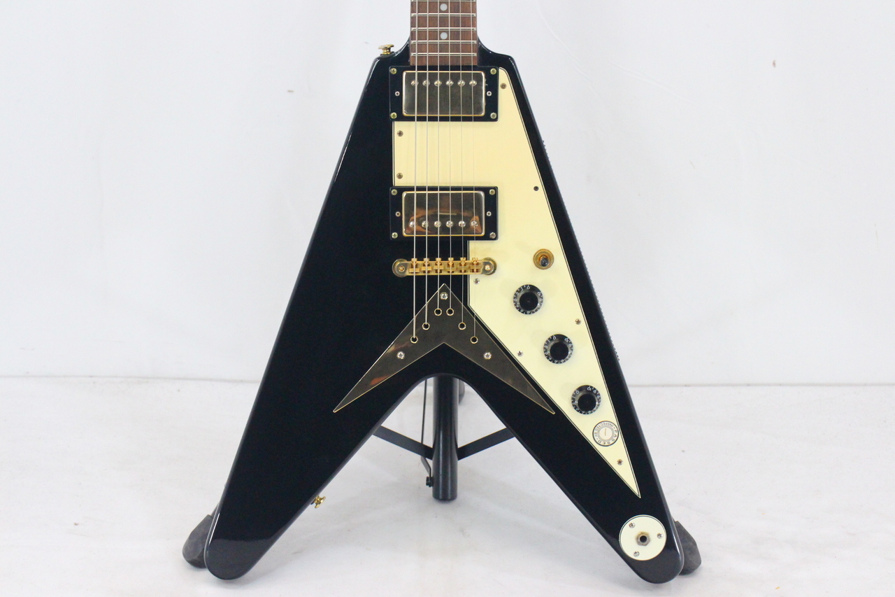 EpiphoneフライングV　1958タイプ？ハードケース付 Epiphone （お取り寄せ商品）Epiphone 1958 Korina Flying V