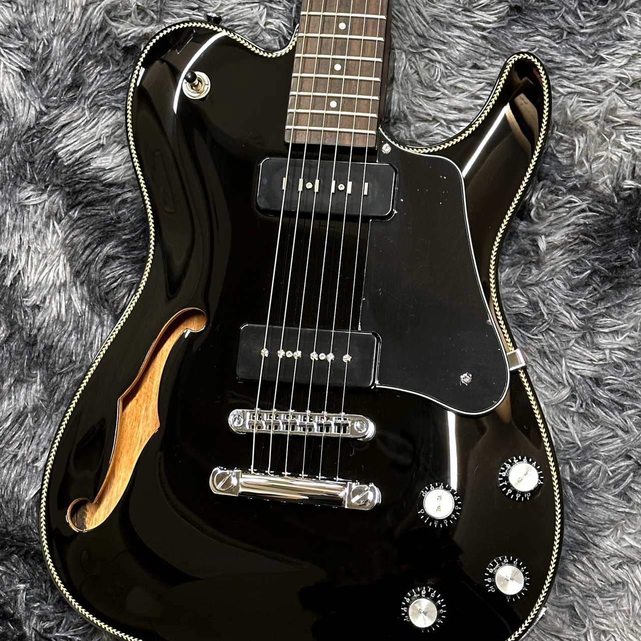 Bacchus / BARON-JAZZ NA /セミホロウ Bacchus BARON-JAZZ Alnico BLK-Top -Global Series-【NEWモデルI