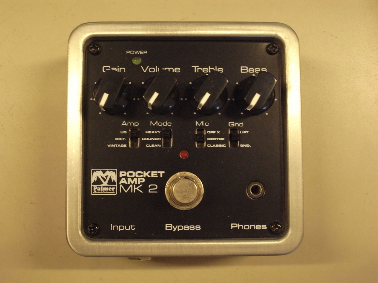 Pocket Amp MK 2 ギターエフェクター Pocket Amp MK 2 ギターエフェクター Palmer POCKET AMP MK2（中古