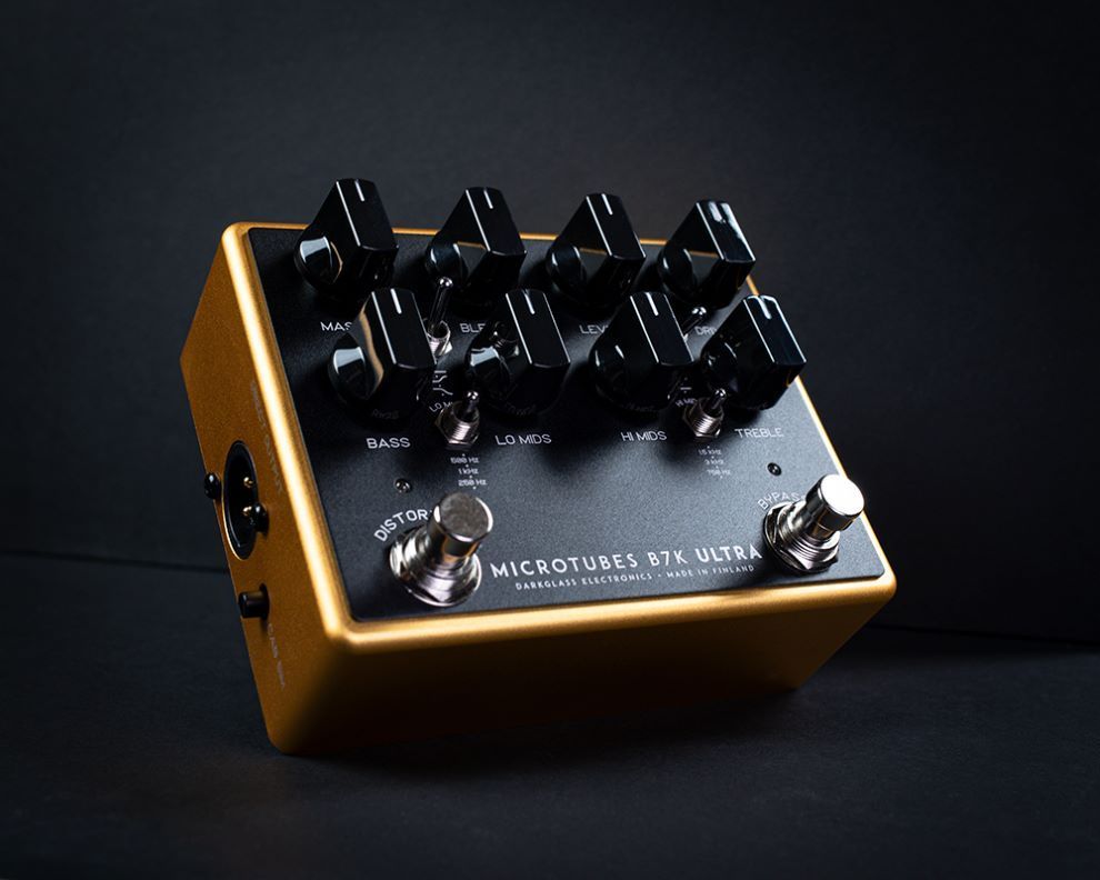 『新品未使用』MICROTUBES B7K ULTRA 日本限定ゴールド仕様 Darkglass Electronics Microtubes B7K Ultra V2 w/AUX Limited Gold ベース