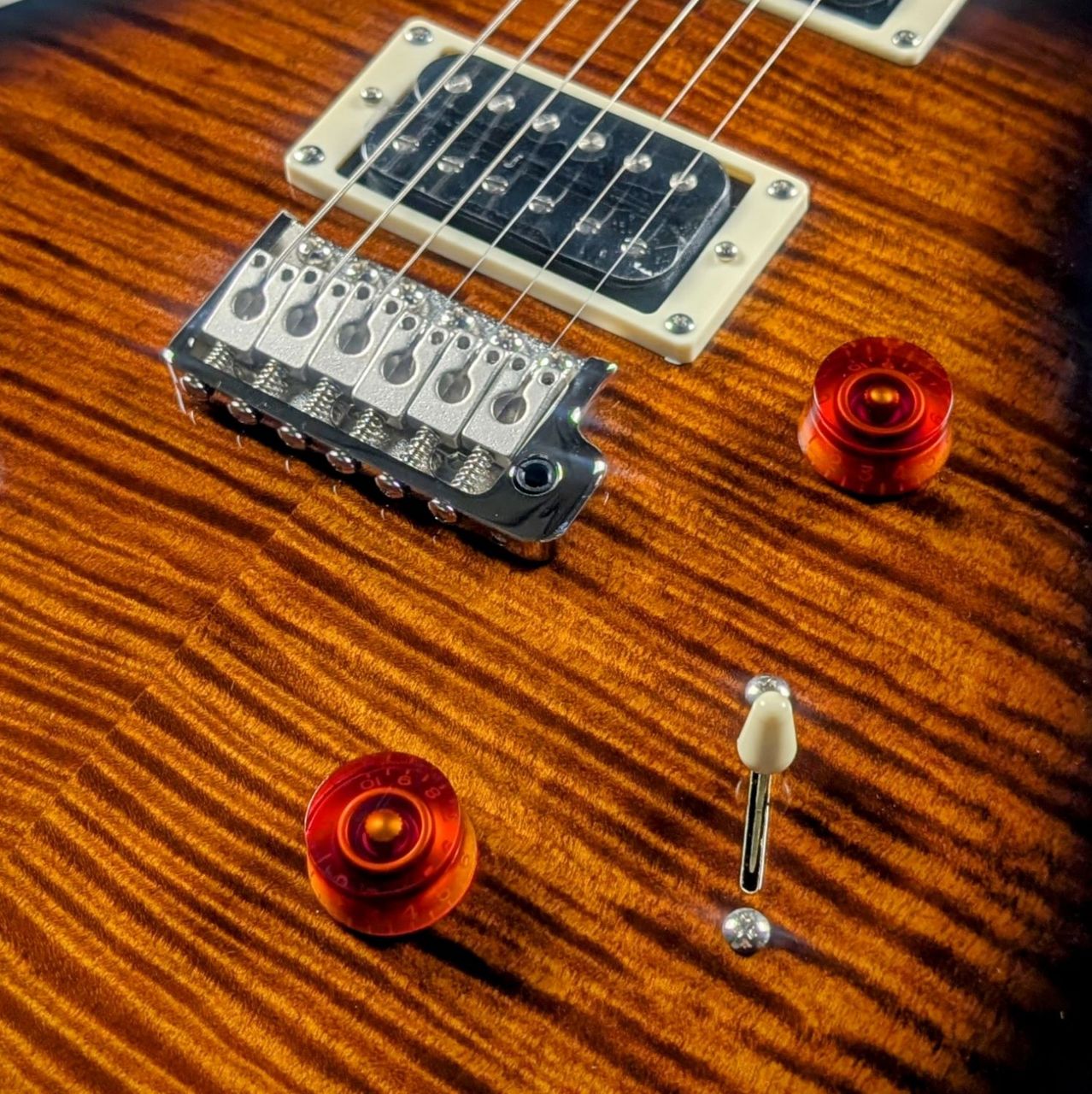 Paul Reed Smith(PRS) SE CUSTOM 24 burst black gold【現物画像】4/24