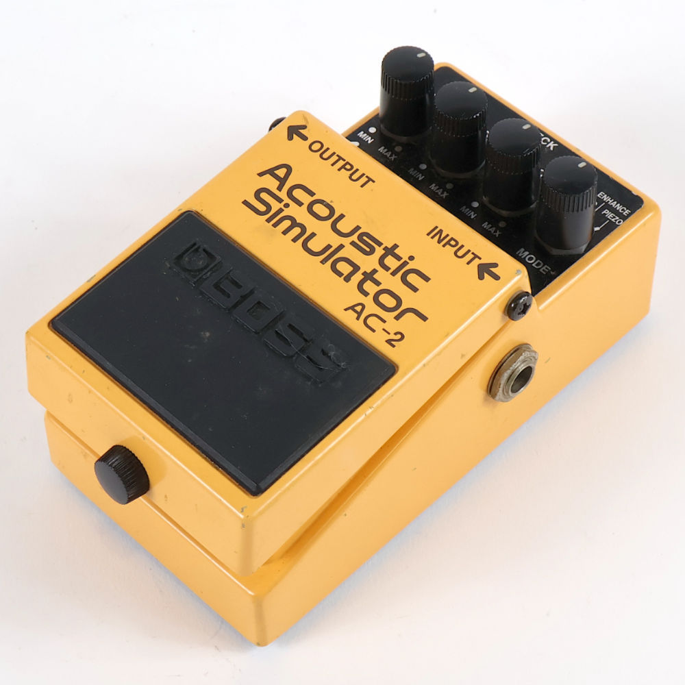 ギターエフェクター BOSS ACOUSTIC SIMULATOR AC-2 中古】 アコースティックシミュレーター エフェクター BOSS AC-2