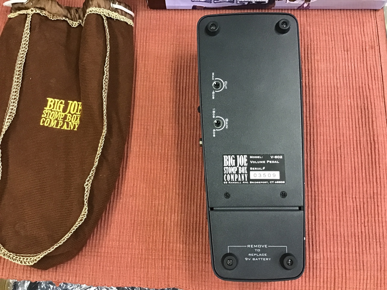 BIG JOE Stompbox Company Classic Volume Pedal（中古）【楽器検索