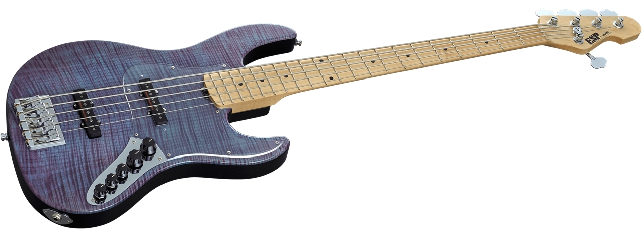 ベース ESP AMAZE-CTM FM / Indigo Purple ESP AMAZE-CTM-SL5 FM/M (Indigo Purple w/Purple Pearl Black