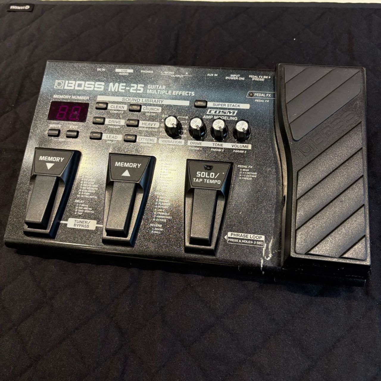 Used Boss ME-25 Guitar Effect