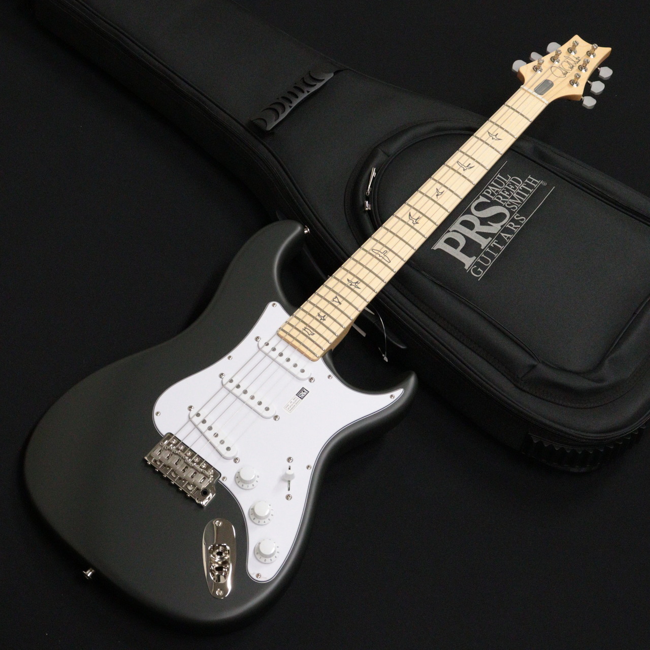 Paul Reed Smith(PRS) SILVER SKY Faded Black Tee Satin Maple 2024