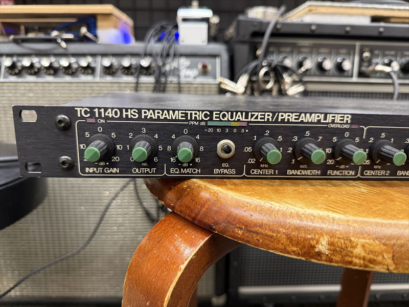 TC ELECTRONIC TC1140 HS パラメトリックEQ / PreA tc electronic TC1140 HS Parametric Equalizer/Preamplifier