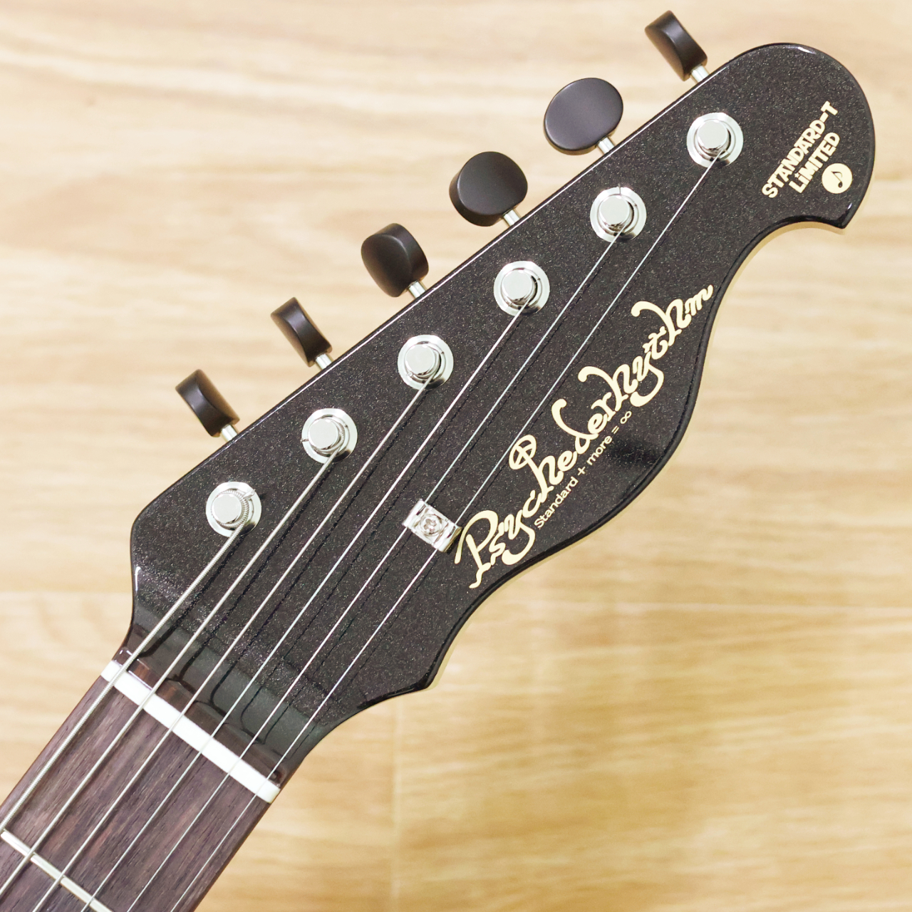 Psychederhythm Standard-T Glitter Black Metallic（新品/送料無料