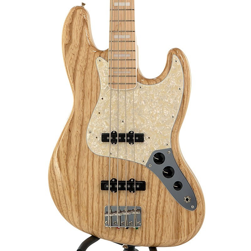 Fender FSR Collection Traditional 70s Jazz Bass (Natural w/White 