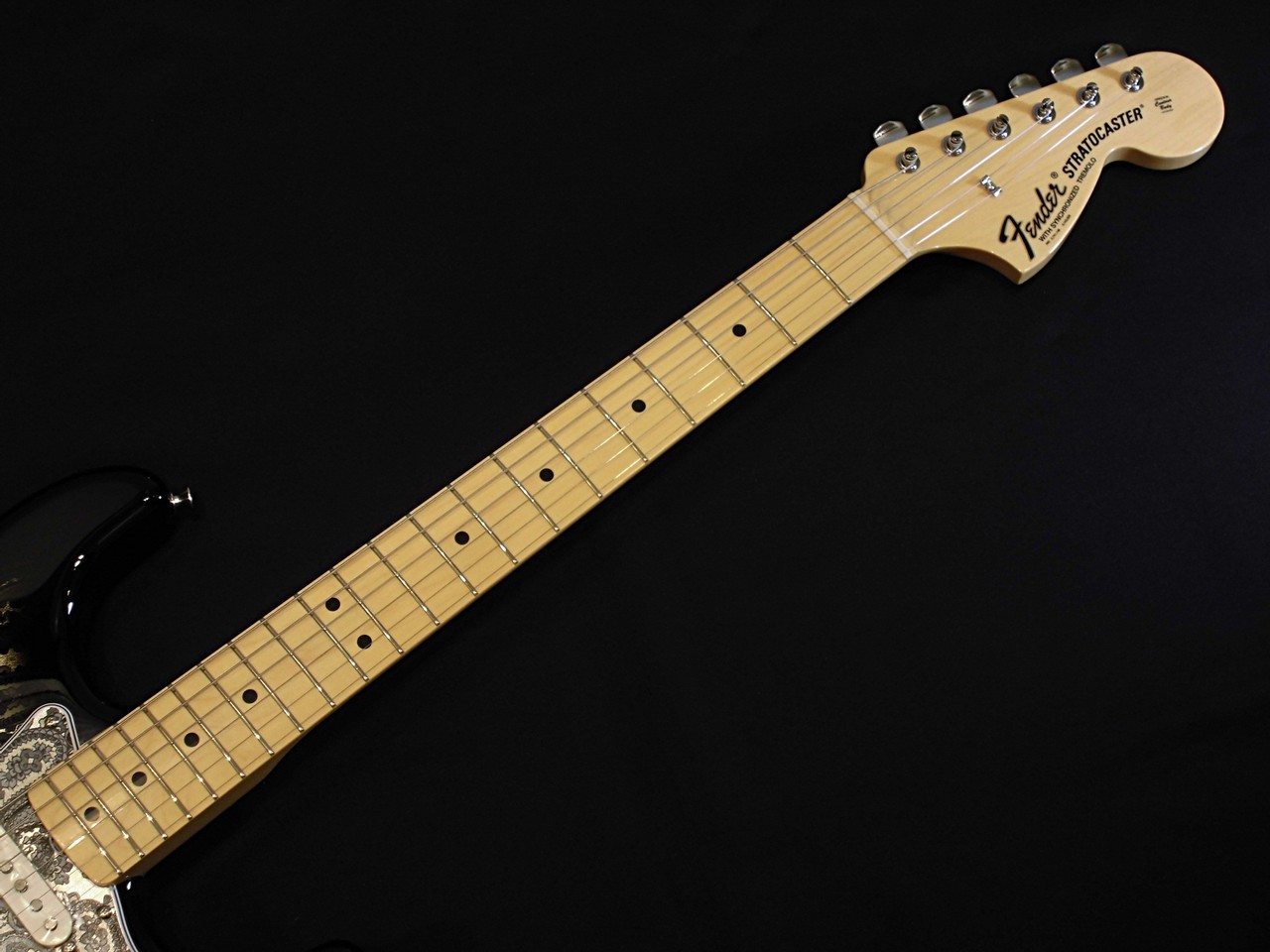 Fender Japan ストラトキャスター ブラックペイズリー 30本限定品 Fender Made In Japan Limited Stratocaster Black Paisley エレキ
