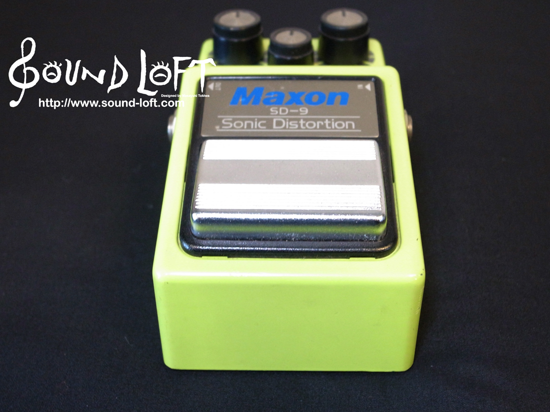 ギター Vintage Maxon SD-9 Sonic Distortion SD9 Maxon SD-9 Sonic Distortion (SD9)（ビンテージ）【楽器検索デジマート】