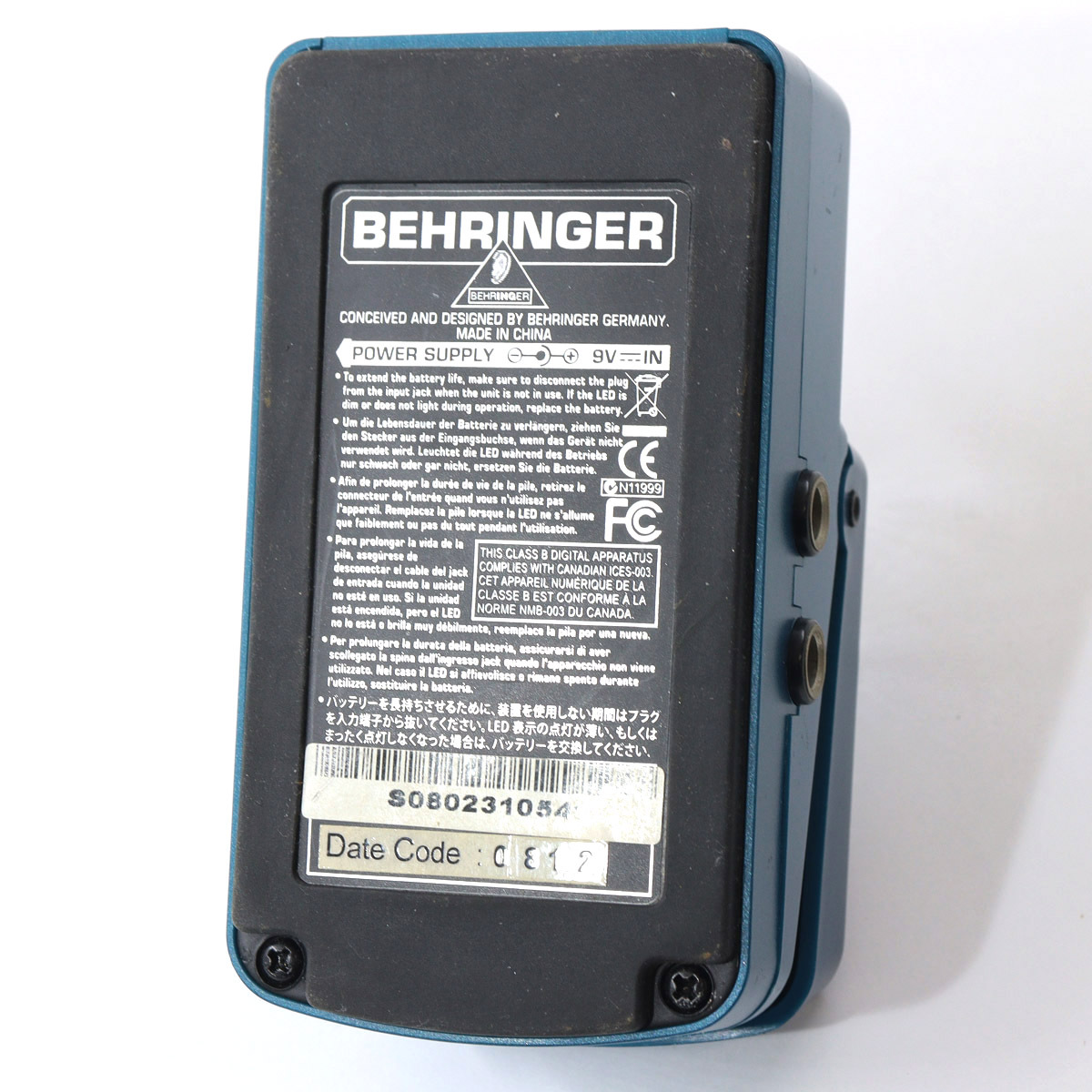 BEHRINGER RV600 Reverb Machine 【池袋店】（中古）【楽器検索