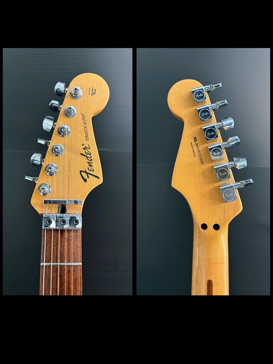 Fender Mexico Standard Stratocaster with locking tremolo