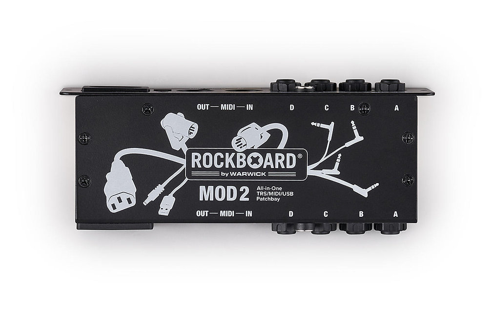 ROCKBOARD by WARWICK MOD 2 V2 All-in-One TRS, MIDI & USB Patchbay