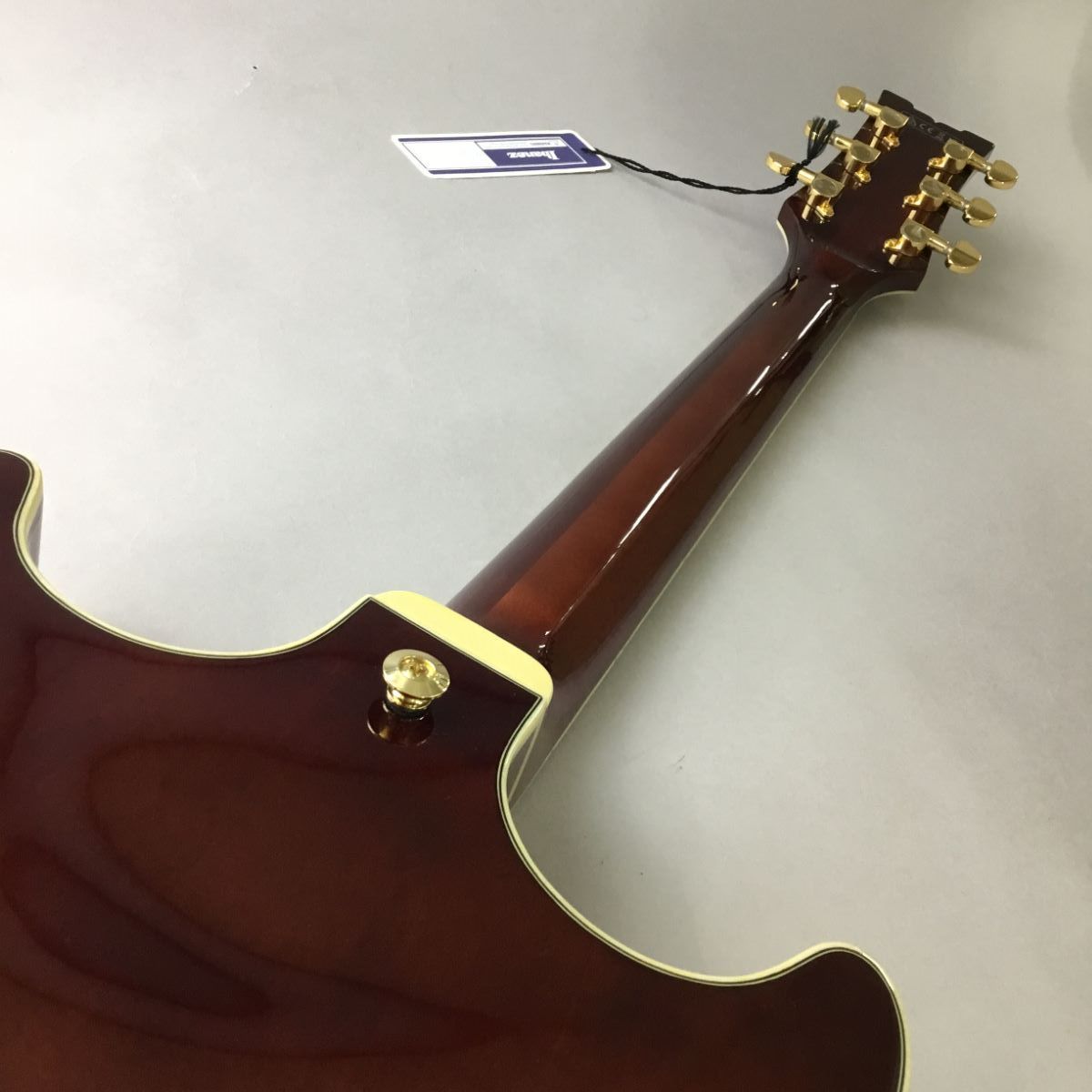 Ibanez AMH90QM TBL フルアコギター（現物画像）（新品/送料無料