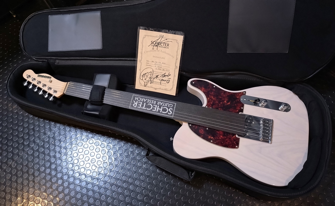 SCHECTER AC-TK-TE-WH/SIG【凛として時雨 TKシグネイチャーモデル