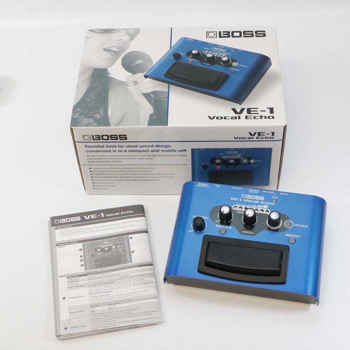 BOSS VE-1 Vocal Echo ボーカルエコー ボス エフェクター 【名古屋栄店