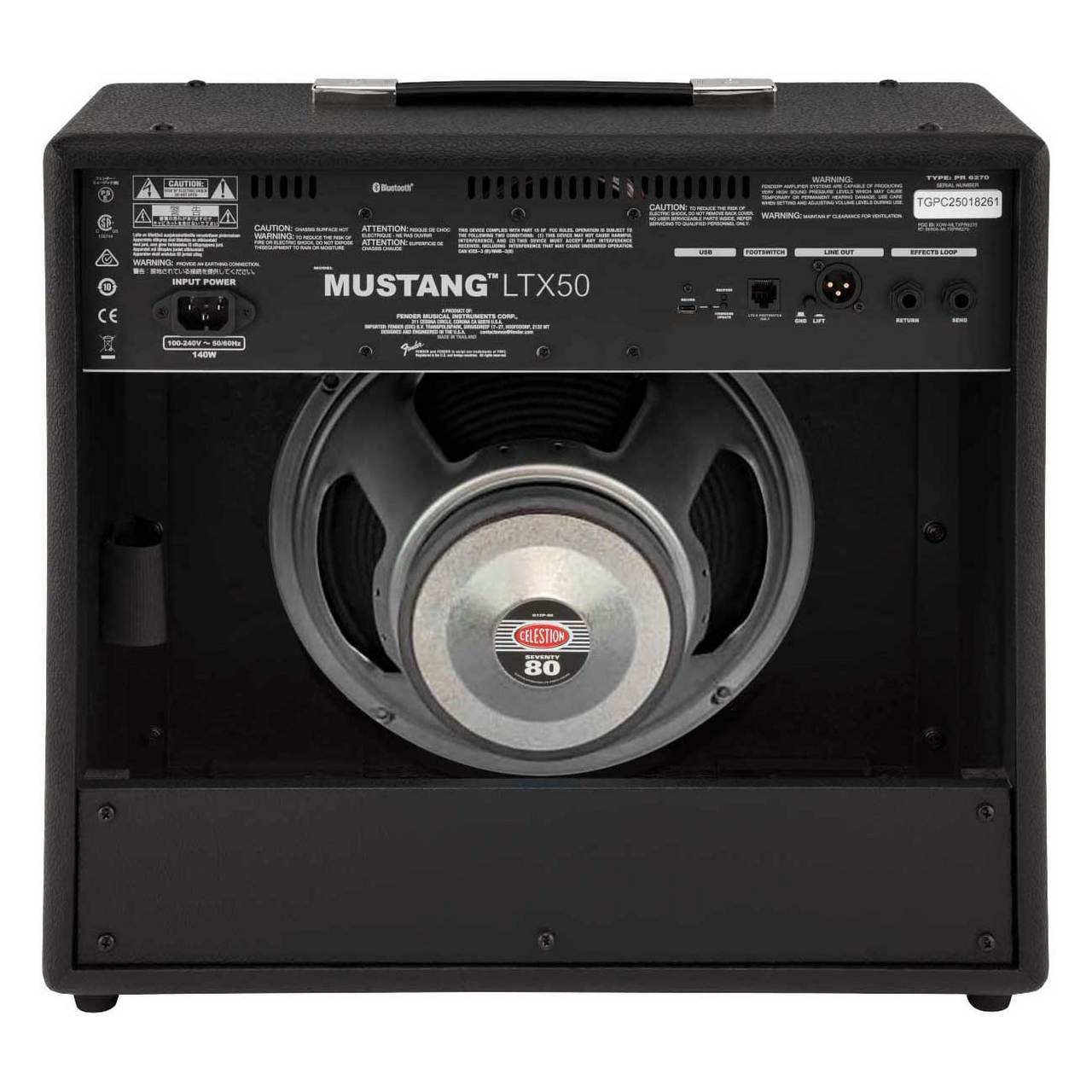 Fender Mustang LTX50 ギターアンプ コンボアンプ 50W（新品/送料無料