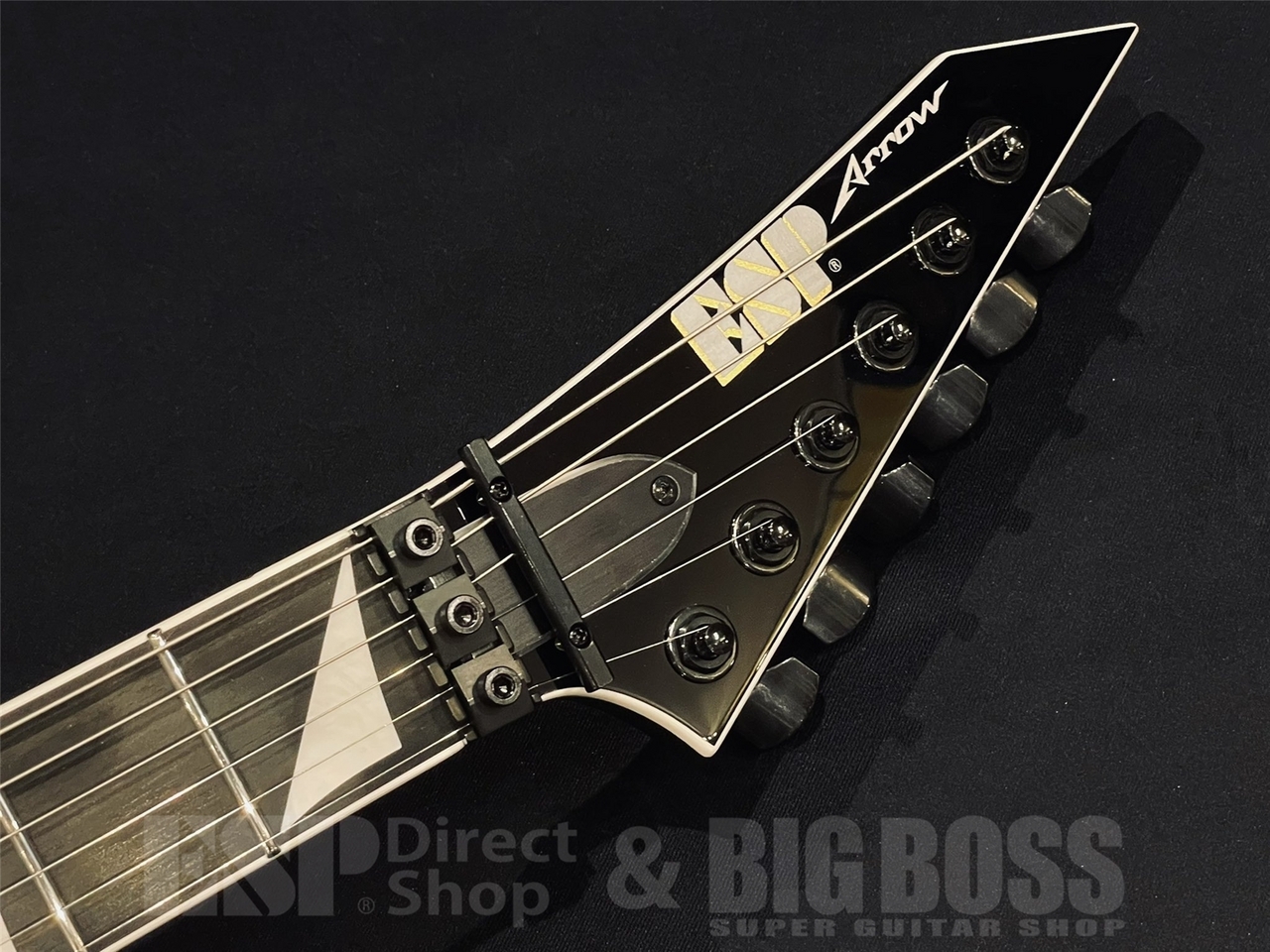 ESP ARROW FR / Black w/ANDROMEDA（新品/送料無料）【楽器検索