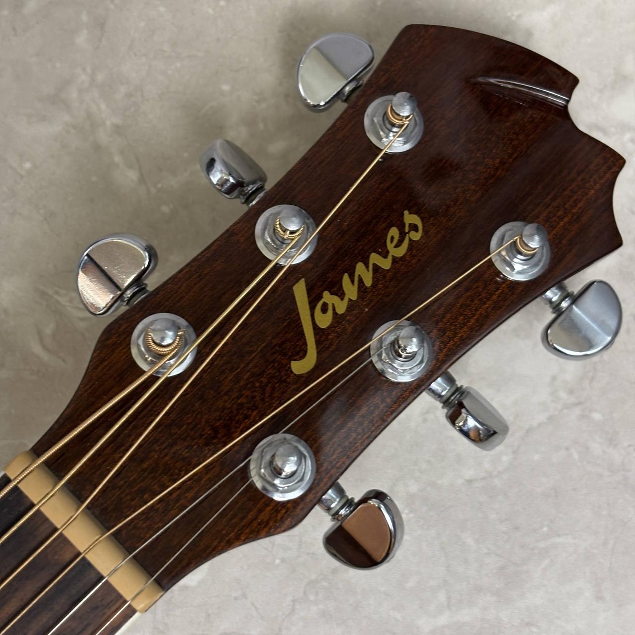 ほぼ未使用 James JF400 アコースティックギター ケース付 トップ単板 ほぼ未使用 James JF400 アコースティックギター ケース付 トップ単板